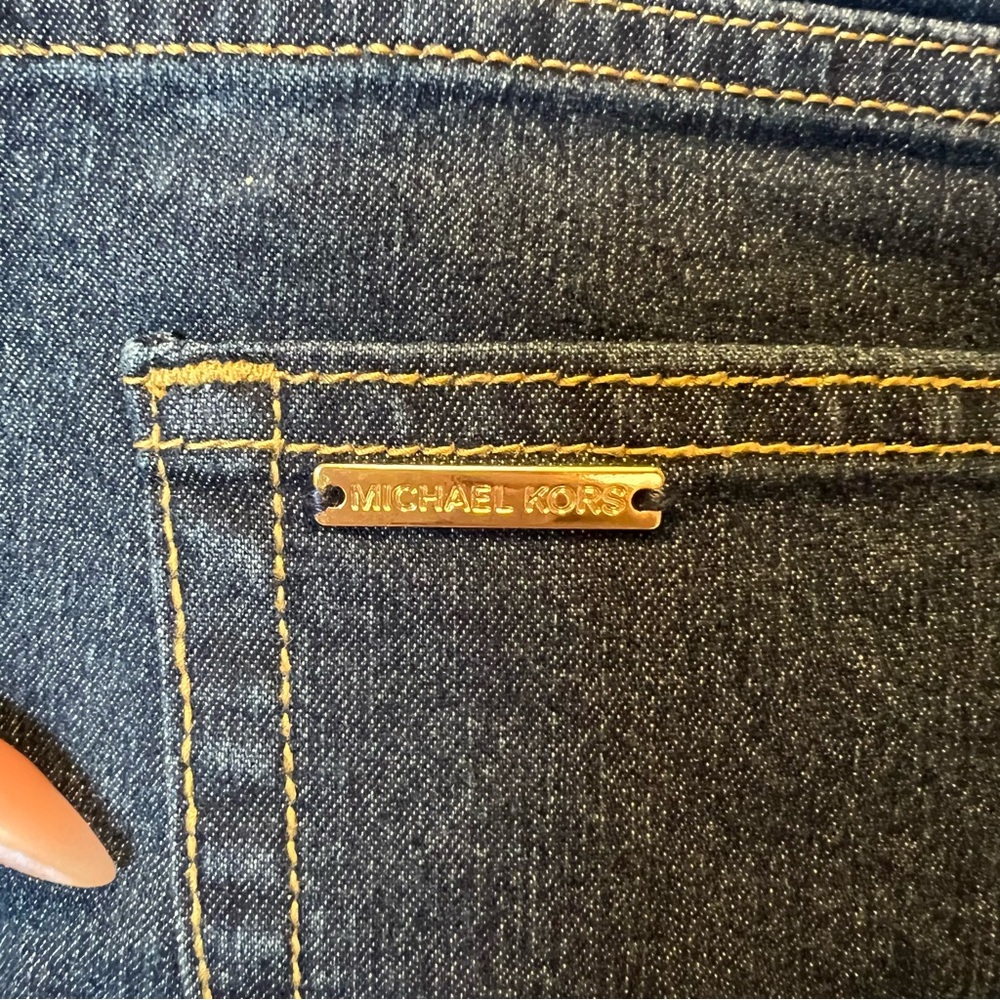 MICHAEL KORS Women's Jeans. Dark Wash Utility Style - Picture 10 of 11
